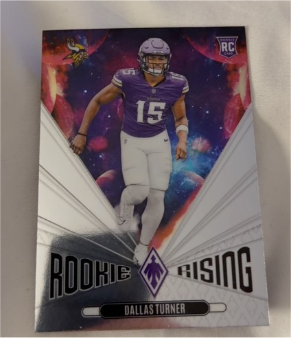 2024 Panini Phoenix Rookie Rising #RR-DTR Dallas Turner — front