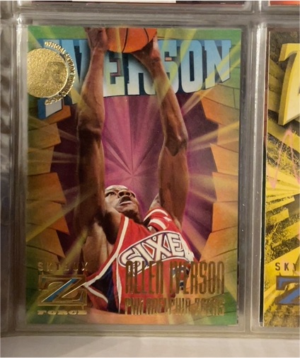 1996-97 Skybox Z Force #151 Allen Iverson — front