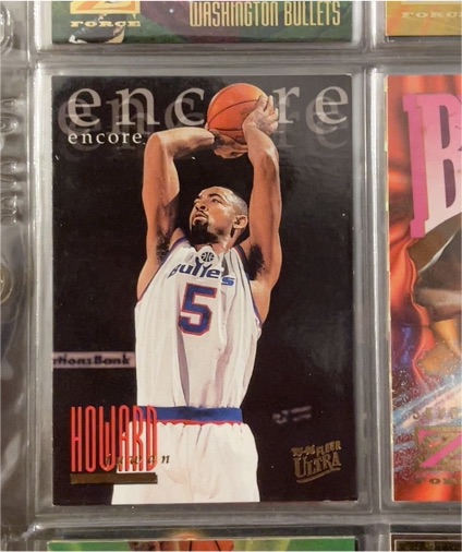 1995-96 Fleer Ultra Encore #315 Juwan Howard — front