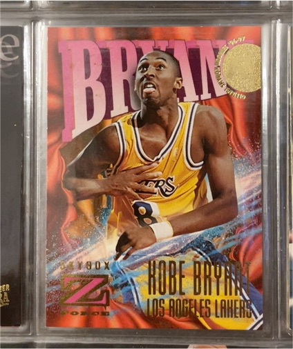 1996-97 Skybox Z Force #142 Kobe Bryant — front