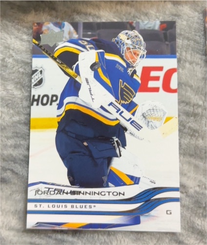 2025-26 Upper Deck #401 Jordan Binnington — front