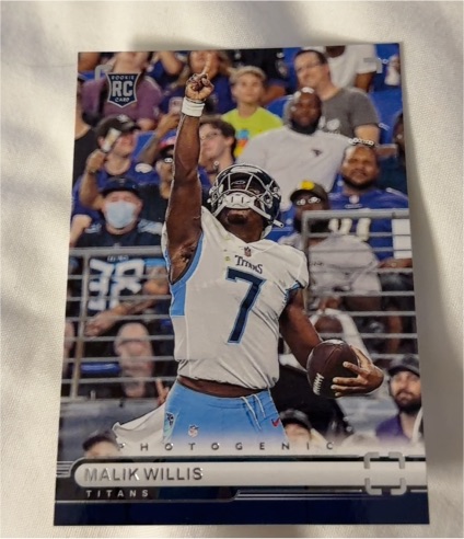 2022 Panini Chronicles Photogenic #PH-29 Malik Willis — front
