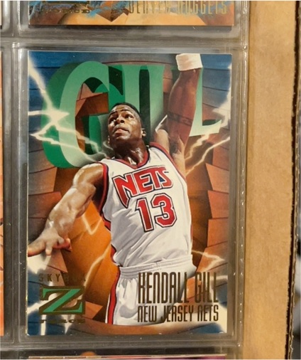 1996-97 SkyBox Z-Force #116 Kendall Gill — front