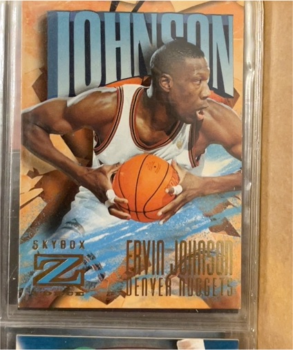 1996-97 Skybox Z-Force #109 Ervin Johnson — front