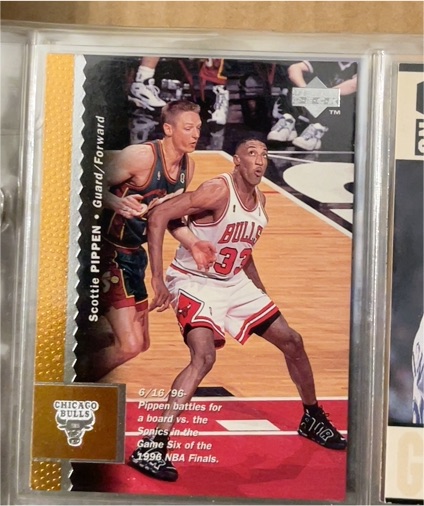 1996-97 Upper Deck #197 Scottie Pippen — front