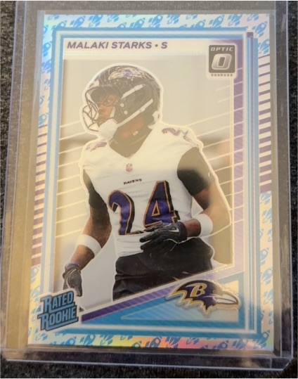 2025 Panini Donruss Optic #256 Malaki Starks — front