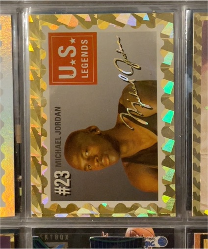 1992 U.S. Legends #23 Michael Jordan Prototype — front