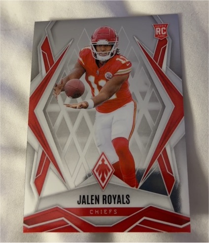 2025 Panini Phoenix #156 Jalen Royals — front