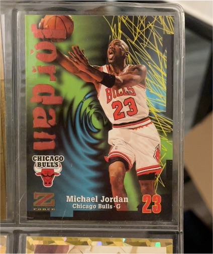 1997-98 SkyBox Z-Force #23 Michael Jordan — front