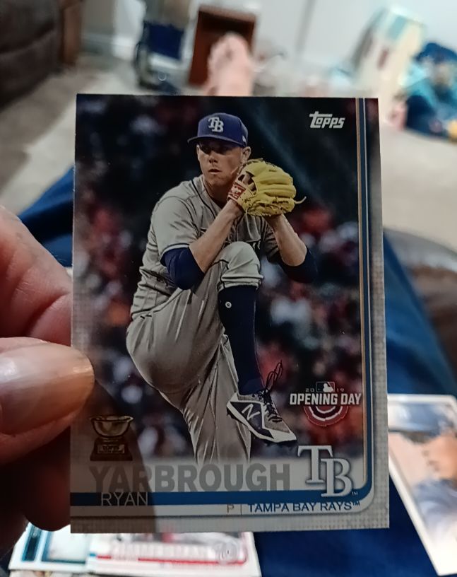 2019 Topps Opening Day #141 Ryan Yarbrough — front