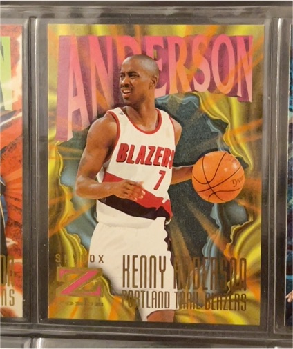 1996-97 Skybox Z-Force #128 Kenny Anderson — front