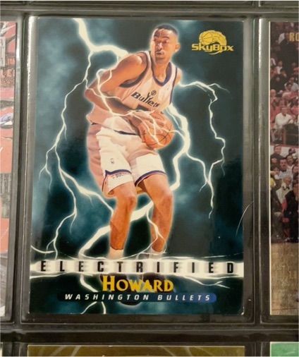 1995-96 SkyBox Electrified #297 Juwan Howard — front