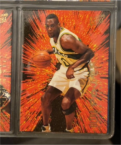 1994-95 Fleer Ultra #4 Shawn Kemp Ultra Power — front