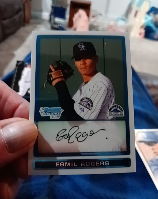 2009 Bowman Chrome Prospects #BCP46 Esmil Rogers — front