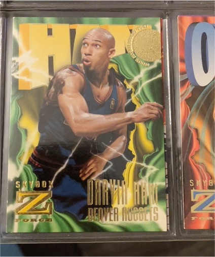 1996-97 Skybox Z-Force #148 Darvin Ham — front