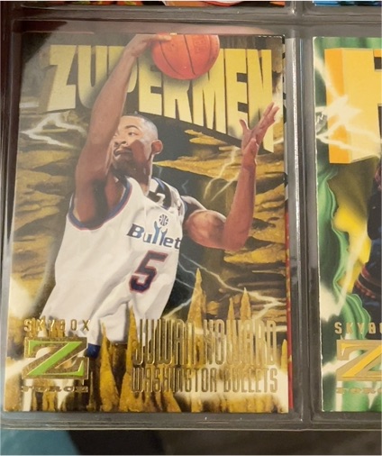 1996-97 Skybox Z-Force #176 Juwan Howard — front