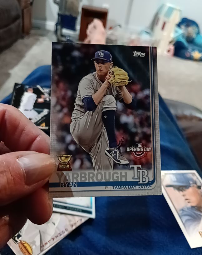 2019 Topps Opening Day #141 Ryan Yarbrough — front