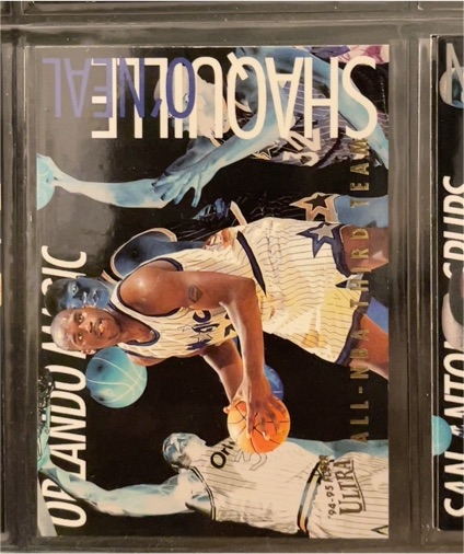 1994-95 Fleer Ultra #12 Shaquille O'Neal All-NBA — front