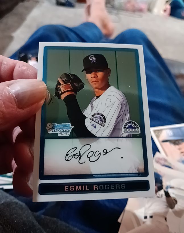 2009 Bowman Chrome Prospects #BCP46 Esmil Rogers — front