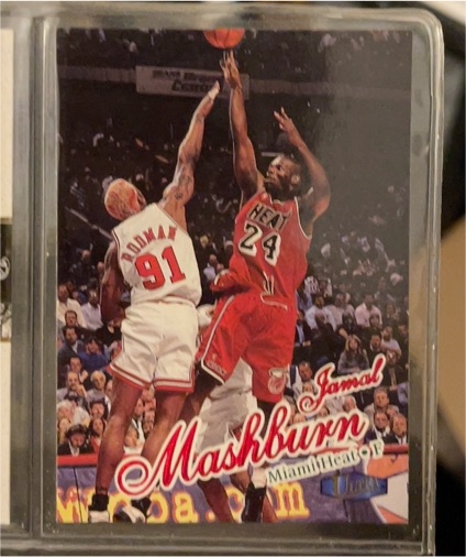 1997-98 Fleer Ultra #50 Jamal Mashburn — front
