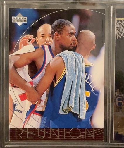 1996-97 Upper Deck #170 Chris Webber / Latrell Sprewell — front