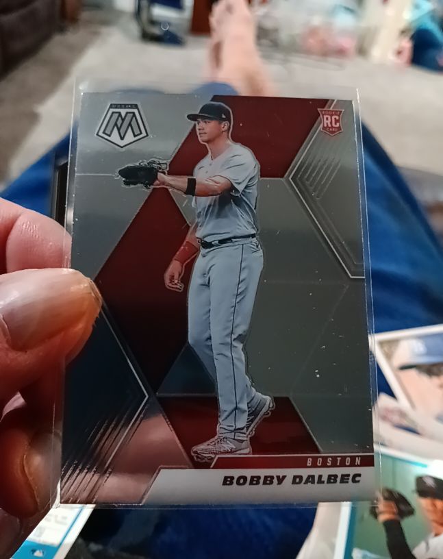 2021 Panini Mosaic #241 Bobby Dalbec Boston Red Sox — front