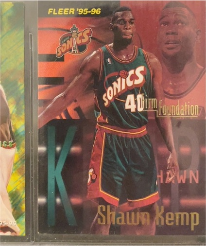 1995-96 Fleer #344 Shawn Kemp — front