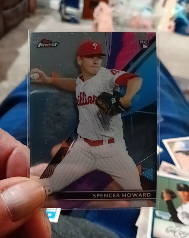 2021 Topps Finest #19 Spencer Howard — front