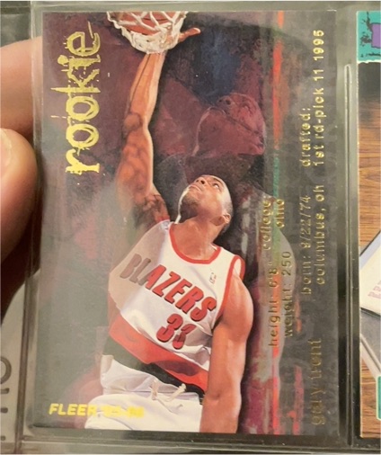 1995-96 Fleer #314 Gary Trent — front