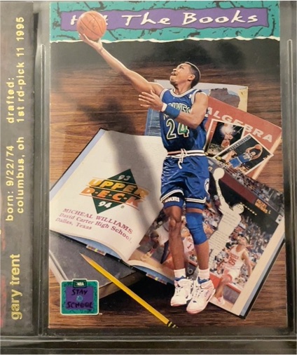 1993-94 Upper Deck #481 Micheal Williams — front