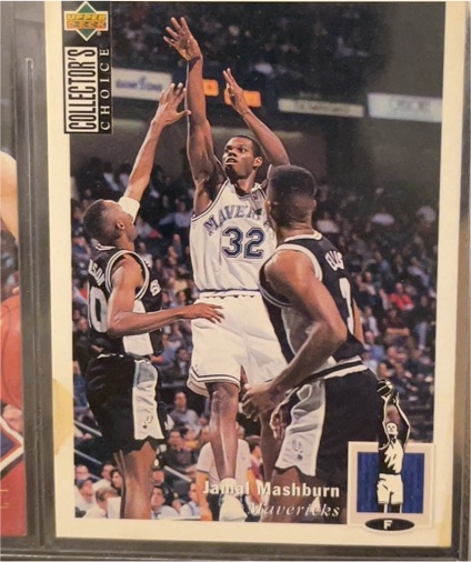 1994-95 Upper Deck Collector's Choice #157 Jamal Mashburn — front