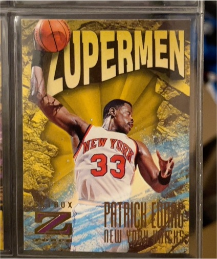 1996-97 SkyBox Z-Force Zupermen #171 Patrick Ewing — front