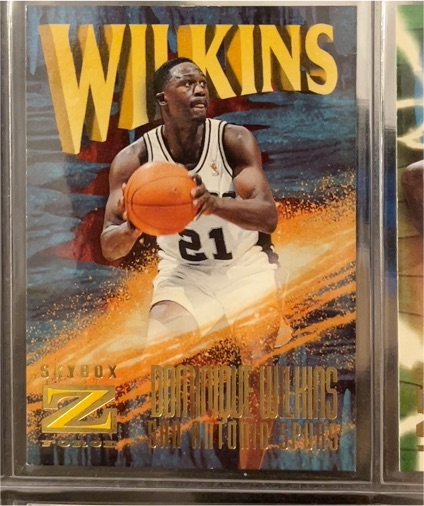 1996-97 SkyBox Z-Force #133 Dominique Wilkins — front