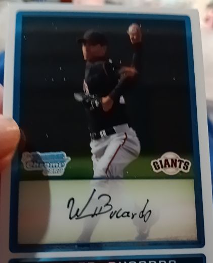2009 Bowman Chrome Prospects #BCP54 Wilber Bucardo — front