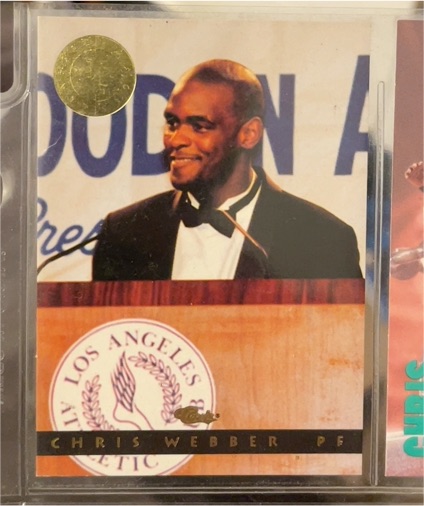 1993 Classic Images #2 Chris Webber — front