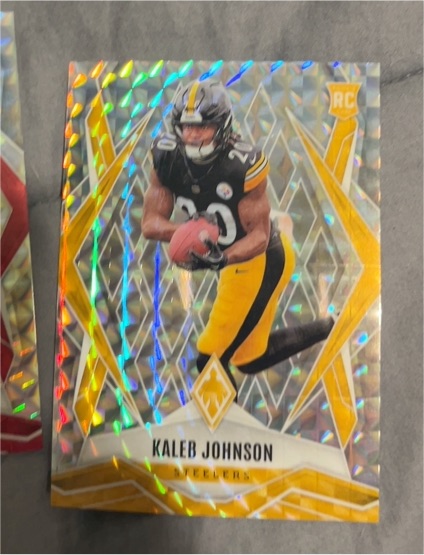 2025 Panini Phoenix #182 Kaleb Johnson — front