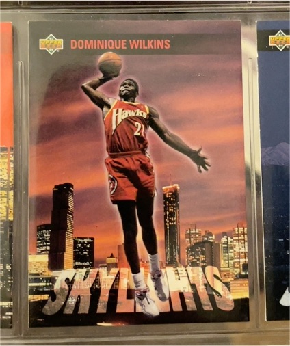 1993-94 Upper Deck Skylights #467 Dominique Wilkins — front