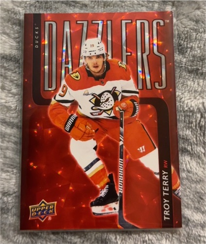 2025-26 Upper Deck Series 2 #DZ-62 Troy Terry Dazzlers — front