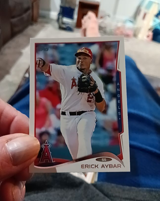2014 Topps #369 Erick Aybar — front