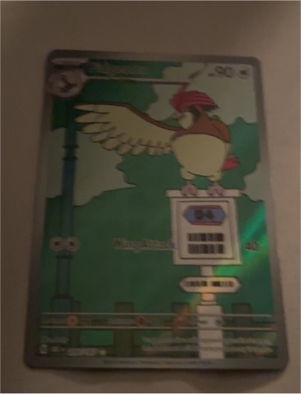 2025 Pokemon Scarlet & Violet SV03 #208 Pidgeotto Obsidian Flames — front