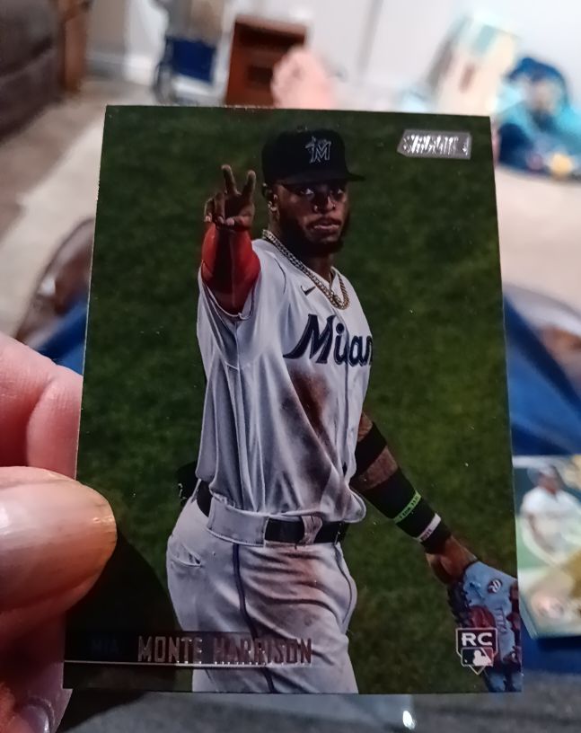 2021 Topps Stadium Club #156 Monte Harrison — front