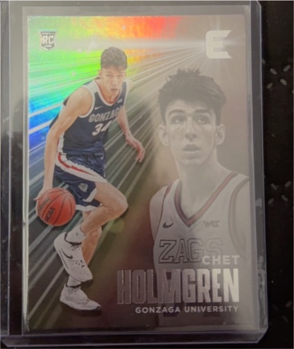 2022 Panini Chronicles Draft Picks Essentials #1 Chet Holmgren — front