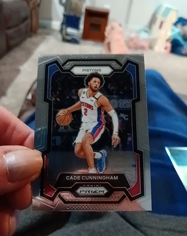 2023-24 Panini Prizm #11 Cade Cunningham — front