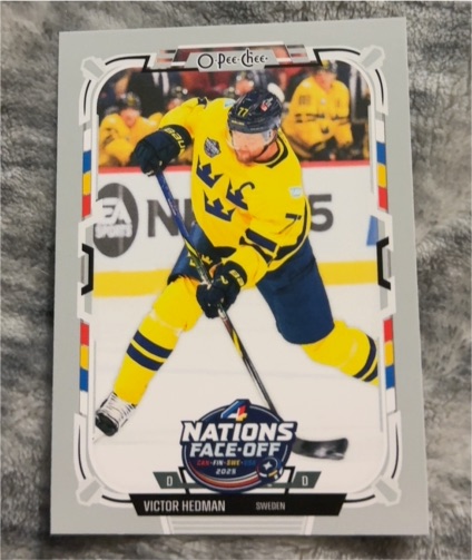 2025-26 O-Pee-Chee #524 Victor Hedman — front