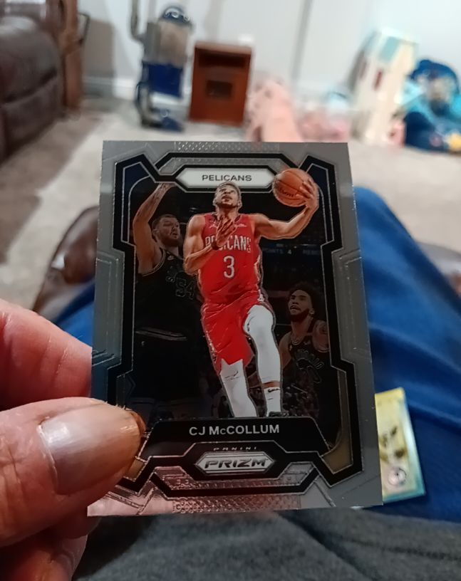 2023-24 Panini Prizm #114 CJ McCollum — front