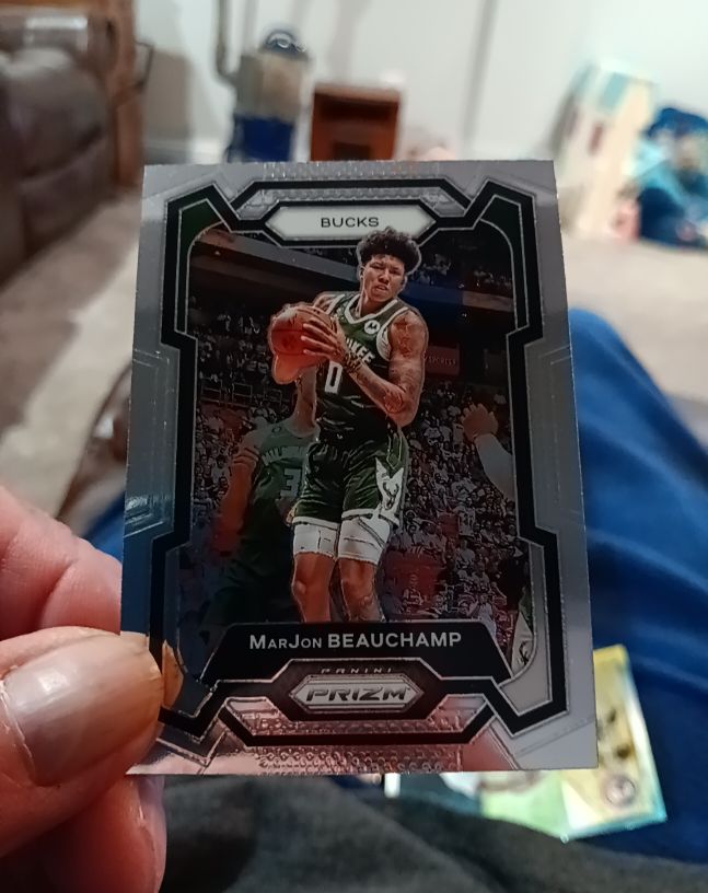 2023-24 Panini Prizm #259 MarJon Beauchamp — front