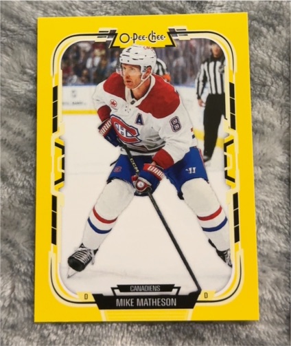 2025-26 O-Pee-Chee #108 Mike Matheson — front
