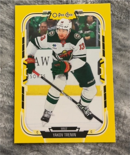 2025-26 O-Pee-Chee #293 Yakov Trenin — front