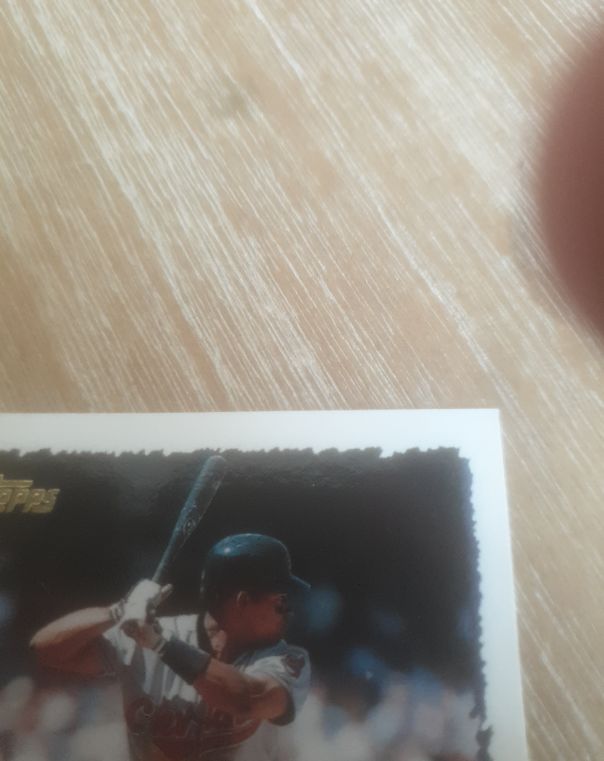 1995 Topps #577 Manny Ramirez — front