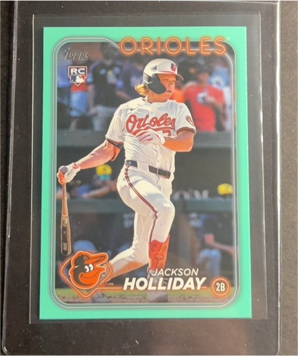 2024 Topps Update #US50 Jackson Holliday — front